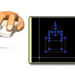 Usando o Botão Direito para Copiar Objetos no AutoCAD